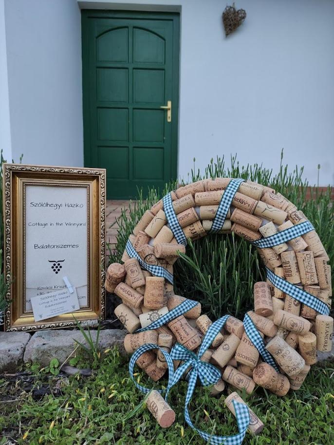 Szolohegyi Haziko - Cottage In The Vineyard Balatonszárszó エクステリア 写真